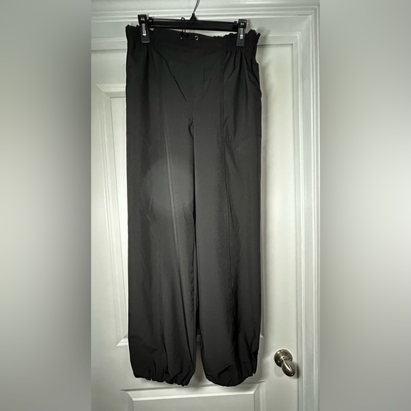 Rachel Zoe Pants - Rachel Zoe Black Parachute Pants